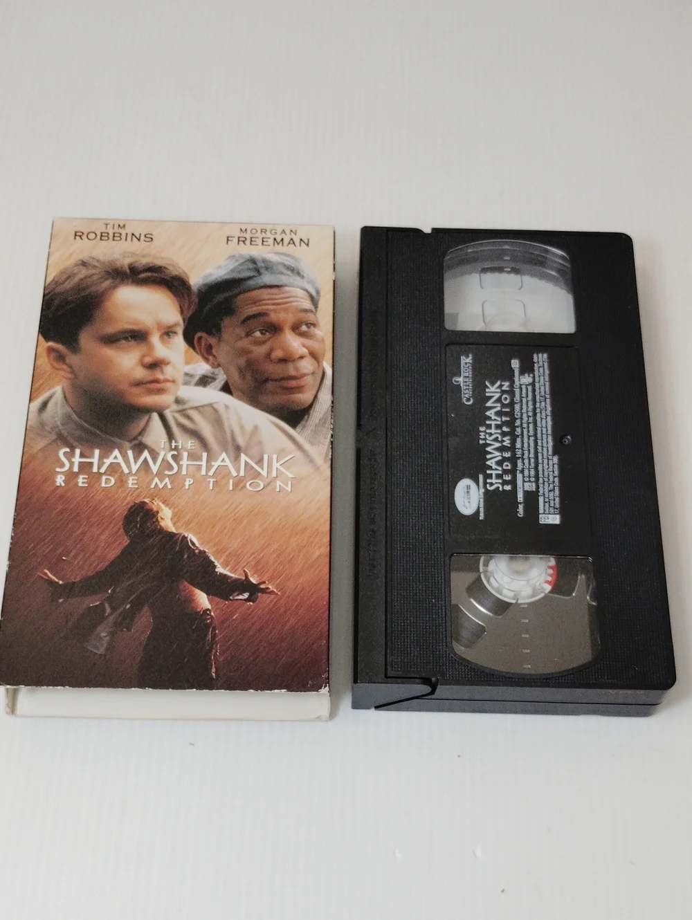 12 For $8 The Shawshank Redemption VHS Tape - Black & Brown Jacket